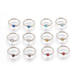 Piercings de arracada plateado con piedra zirconia piercings perforaciones queretaro mexico