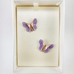 aretes de origami papel hecho a mano mexicano joyeria artesanal queretaro mexico okami joyeria mariposa