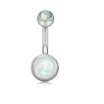 piercing perforacion ombligo 14g acero inoxidable quirurgico okami joyeria mexico queretaro