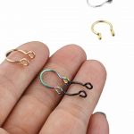 piercing falzo nariz aro acero