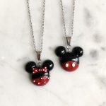 collar mickey minnie resina disney okami joyeria mexico queretaro