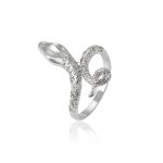 anillo serpiente plateado rodio okami joyeria mexico queretaro