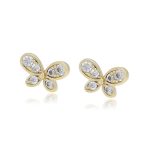 aretes mariposa mini chicas okami joyeria mexico queretaro