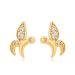 aretes mariposa mini chicas okami joyeria mexico queretaro