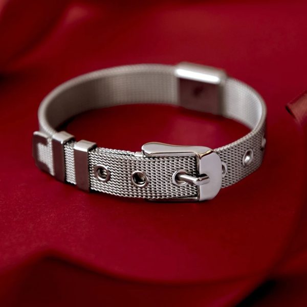pulsera personalizada acero grabado laser inoxidable regalo okami joyeria mexico queretaro