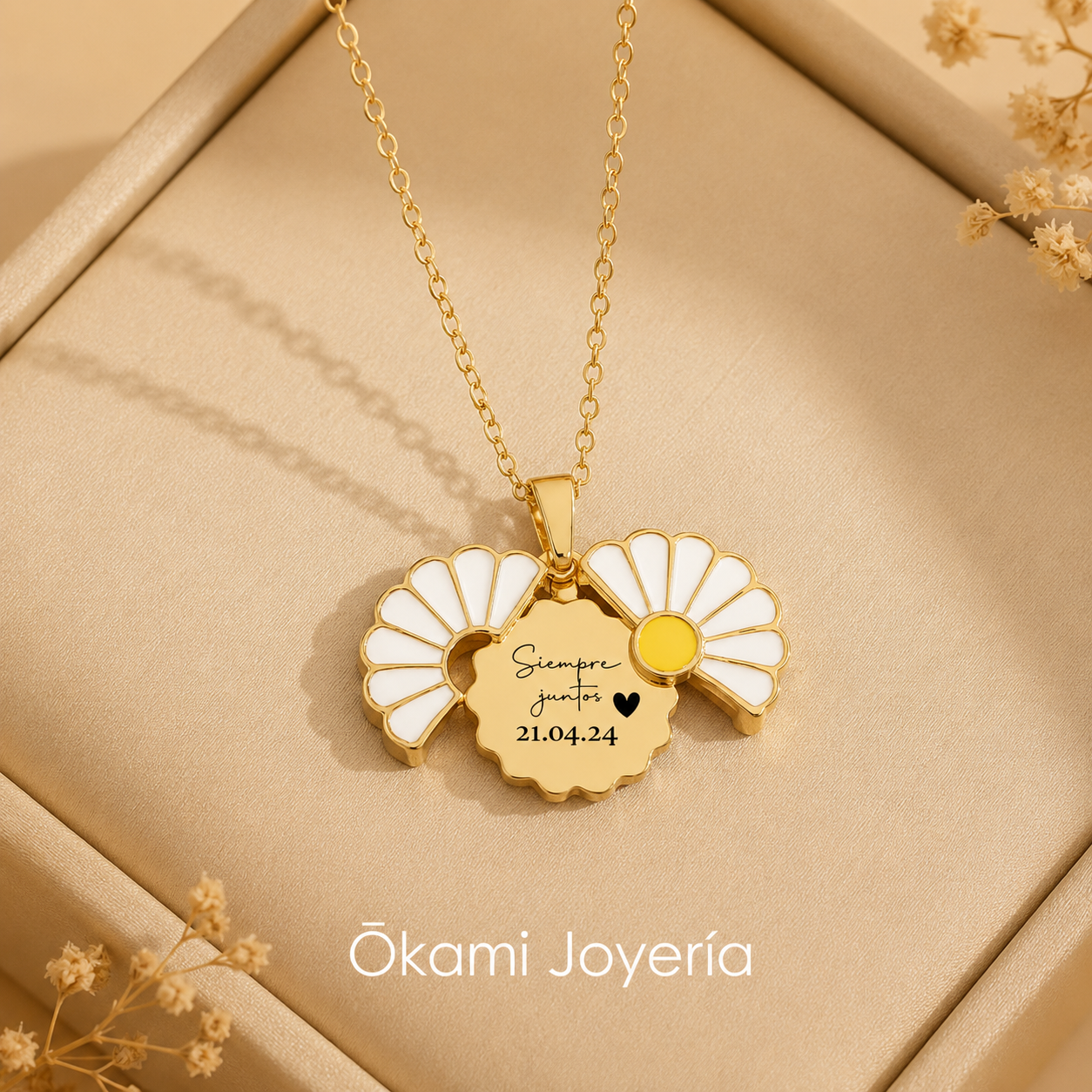 flor-collar-personalizado-grabado-laser-okami-joyeria-logo