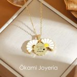 Collar Flor personalizada