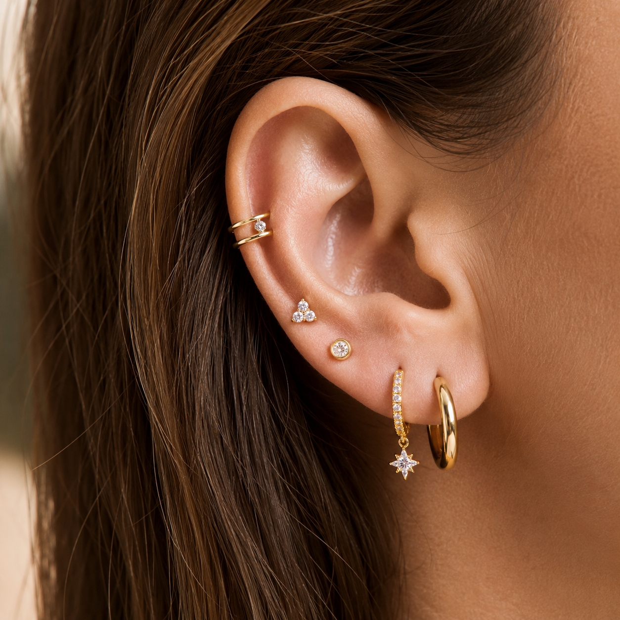 ARETES OKAMI JOYERIA MEXICO QUERETARO BISUTERIA