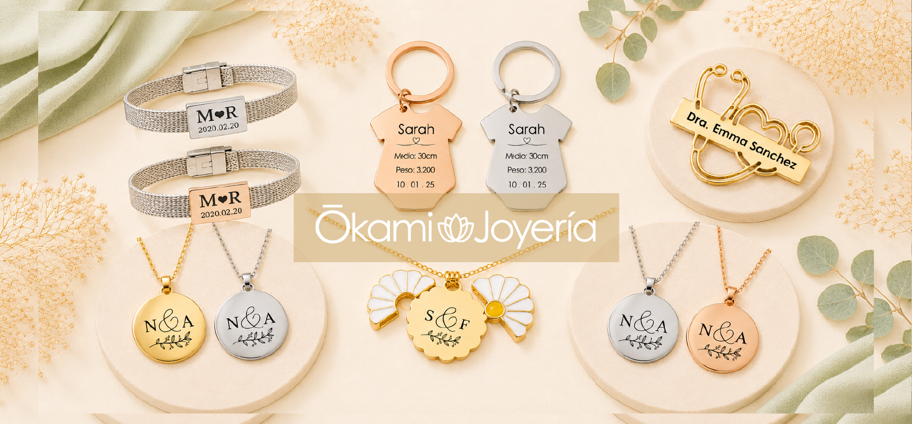 joyeria poersonalizada grabado laser